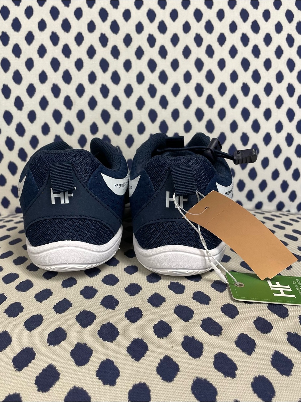 HIKE navy print shoes size 10/10.5 NEW - Picture 4 of 12
